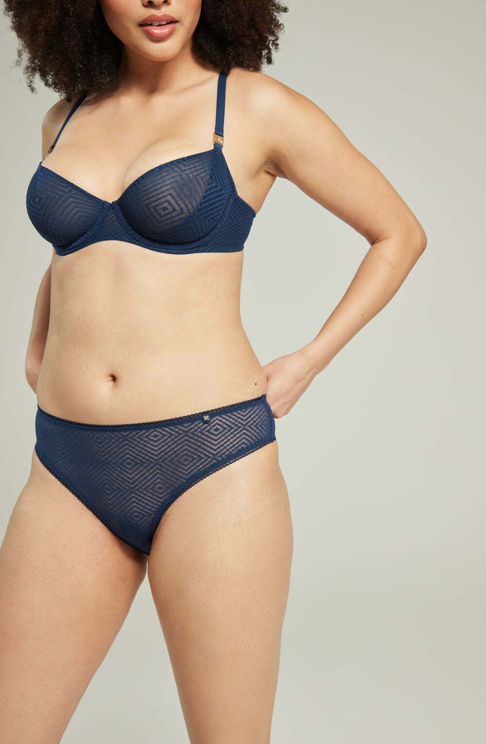 Nudea The Sheer Deco High Leg Brief Black 13 nudea the sheer deco high leg brief black - image 13