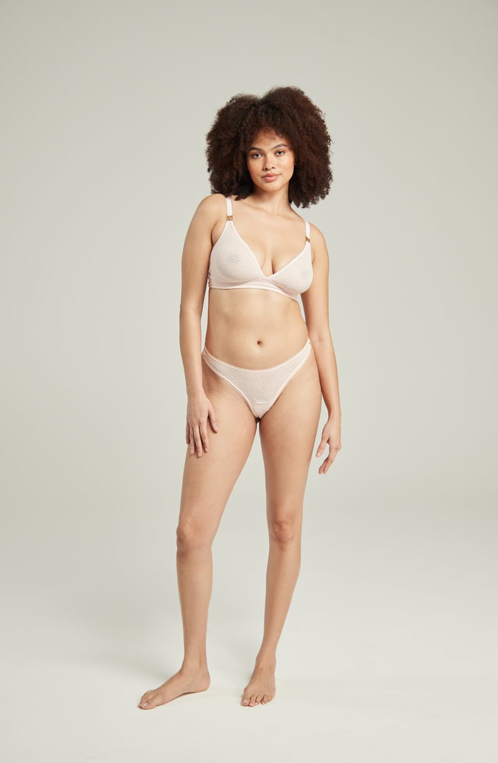 Nudea The Sheer Deco Barely There Thong Blush Pink 4 nudea the sheer deco barely there thong blush pink - image 4
