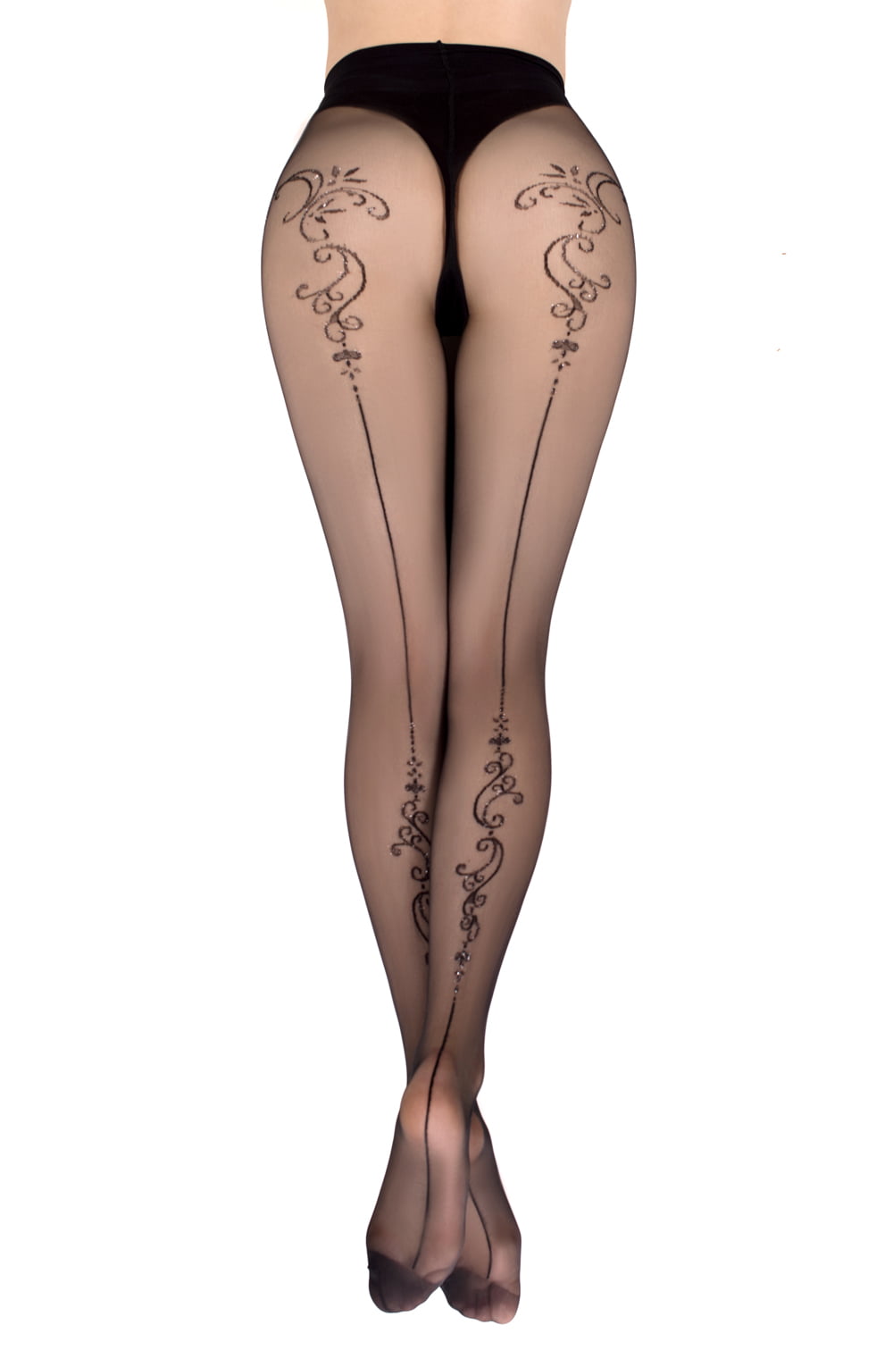 Ballerina 557 Black Hold Ups 4 ballerina 557 black hold ups - image 4