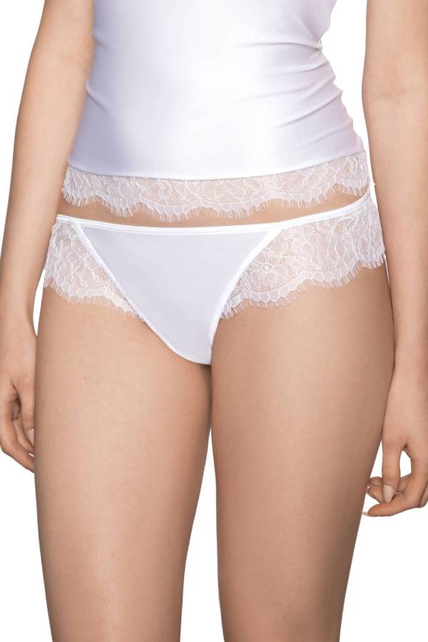 Roza Erii White Thong 3 roza erii white thong - image 3
