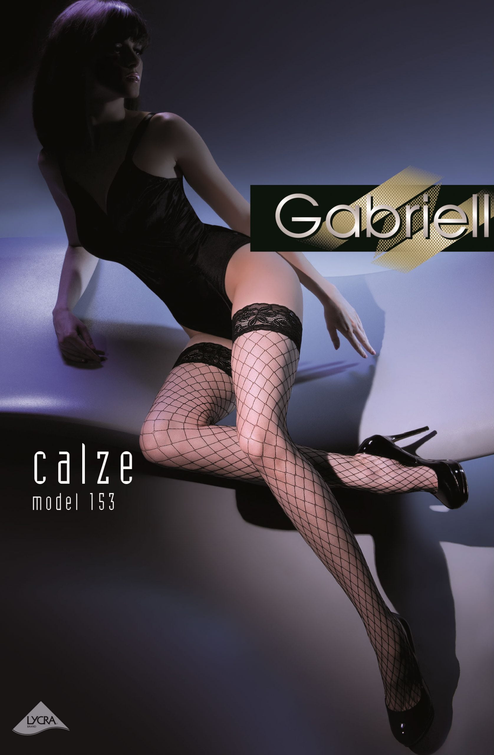 gabriella kabaretta calze 153-222 hold ups red - image 2