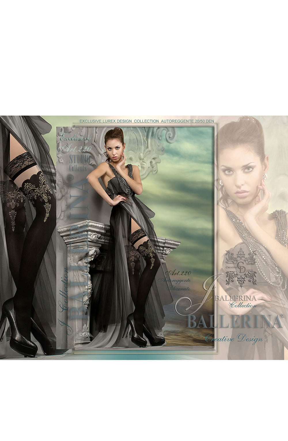 ballerina 220 hold up nero (black) - image 2