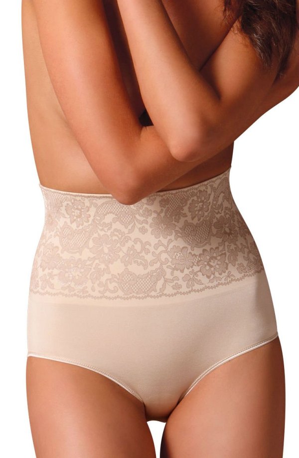 control body 311572 shaping brief with screen print lace skin - image 2