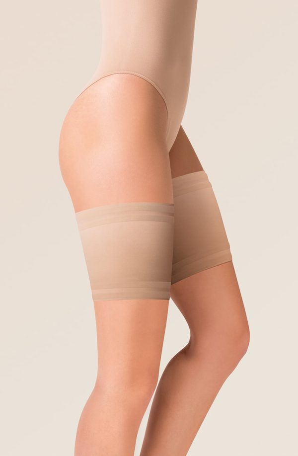 Gabriella Satin Thigh Band 510 Beige 1 gabriella satin thigh band 510 beige