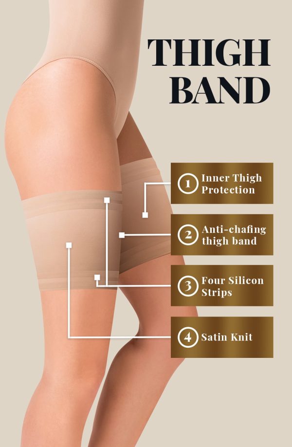 Gabriella Satin Thigh Band 510 Beige 2 gabriella satin thigh band 510 beige - image 2