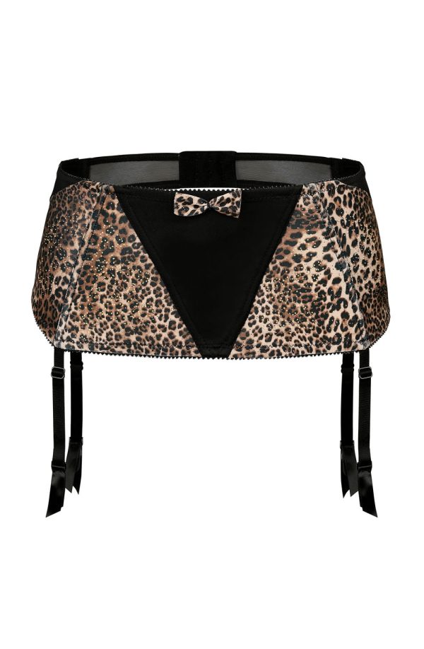 Roza Zoje Suspender Belt Black 3 roza zoje suspender belt black - image 3