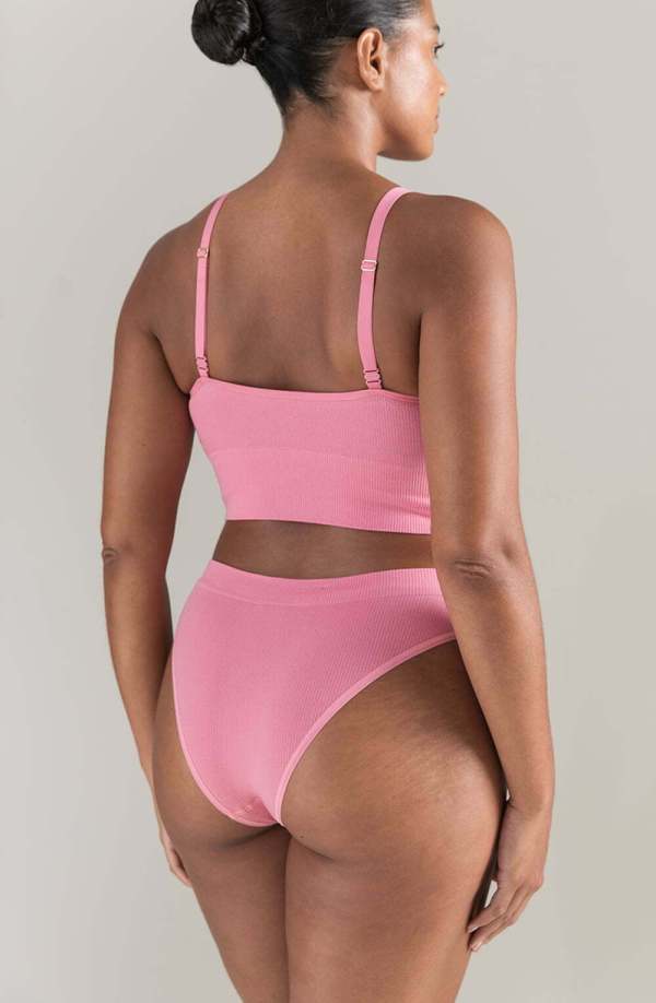 nudea the tencel™ high leg brief rose pink - image 6