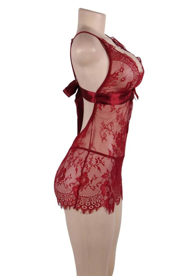 Yesx Yx855 Chemise Hot Red 7 yesx yx855 chemise hot red - image 7