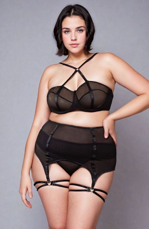 Yesx Yx868Q Three Piece Bra Set 1 yesx yx868q three piece bra set