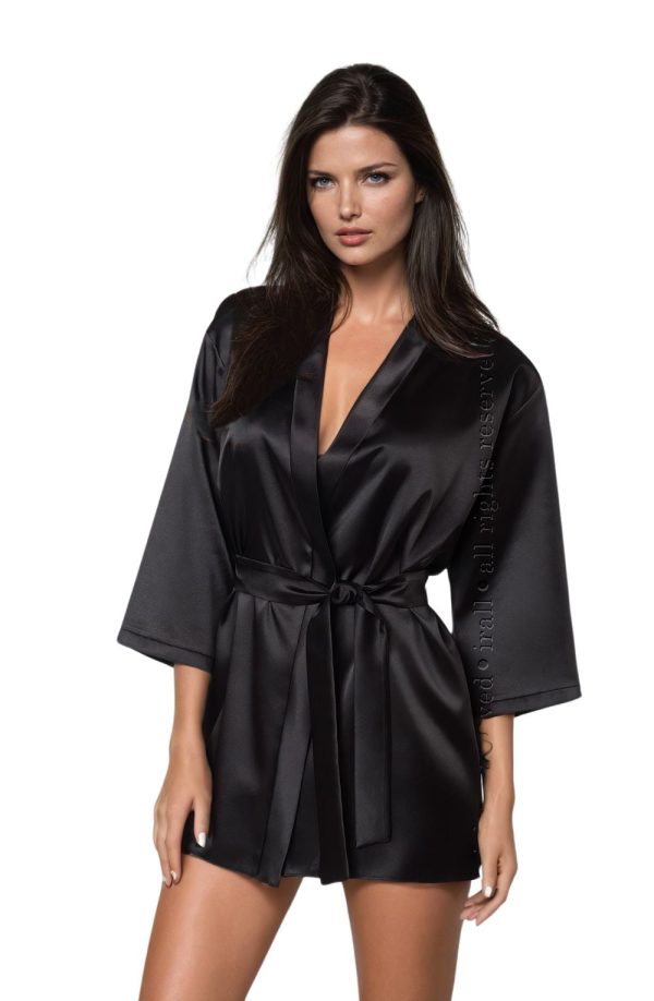 irall aria dressing gown navy - image 10