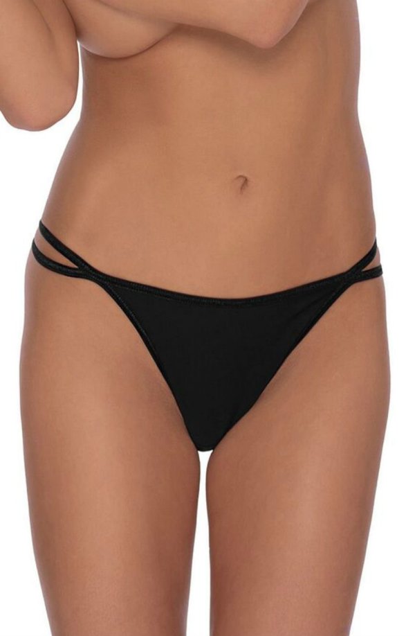 roza agnez thong black