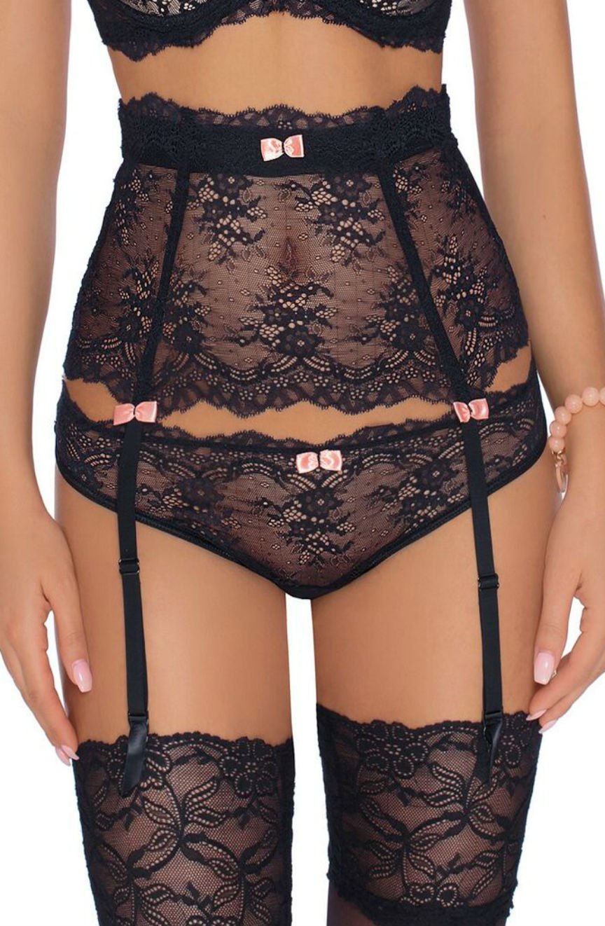 roza ambre thong black