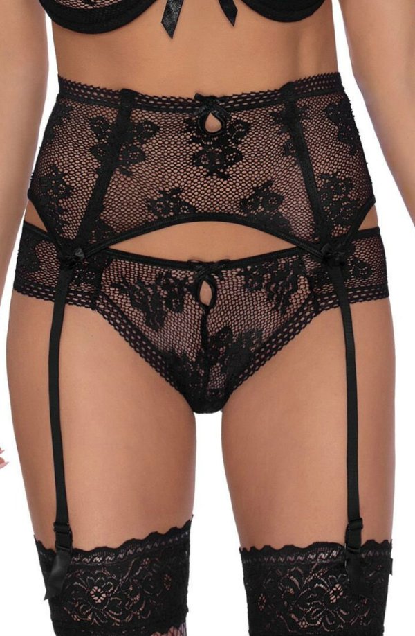 roza euterpe black thong