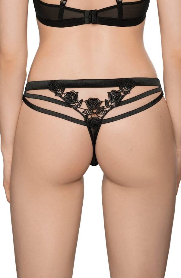 Roza Lisbet Black Thong 4 roza lisbet black thong - image 4