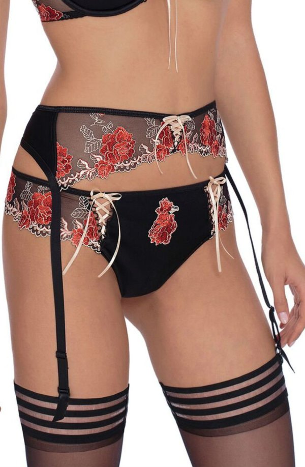 roza natali black susp belt