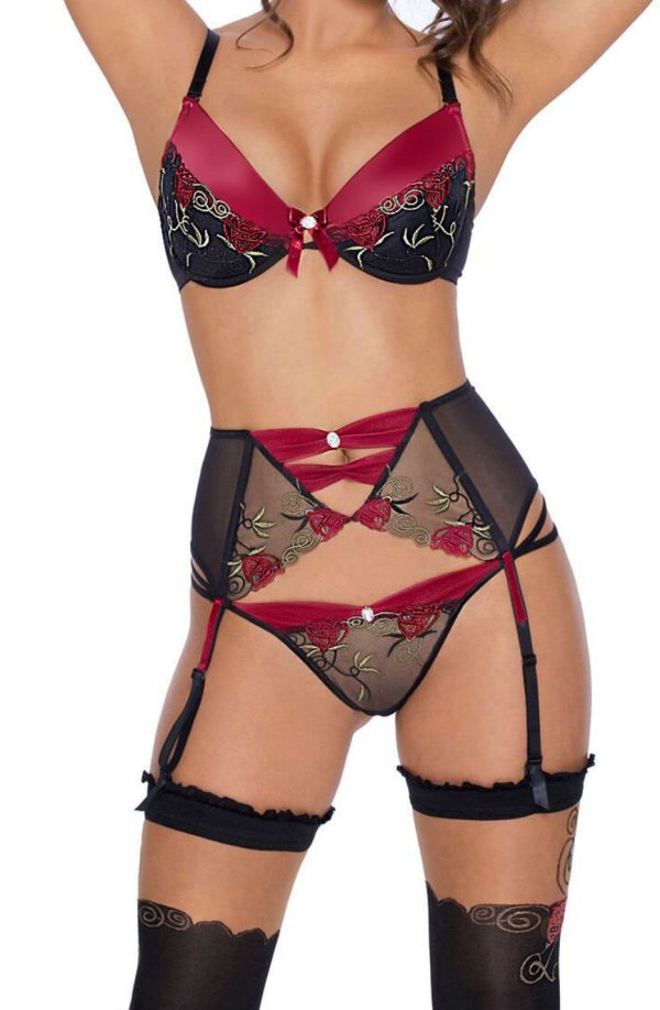 Roza Rufina Push Up Bra Black 3 roza rufina push up bra black - image 3
