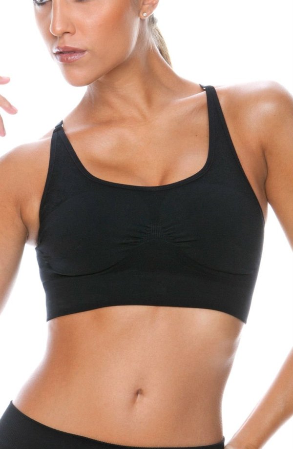 Control Body 110705 Sports Bra Nero 2 control body 110705 sports bra nero - image 2