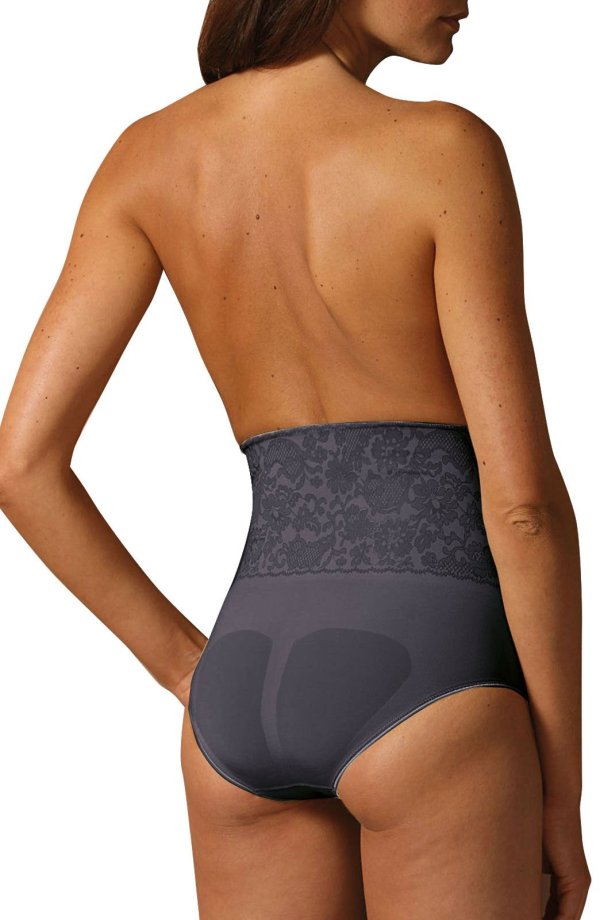 control body 311572 shaping brief with screen print lace nero - image 4