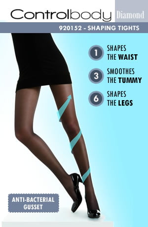 Control Body 920152 Shaping Tights Antracite 2 control body 920152 shaping tights antracite - image 2
