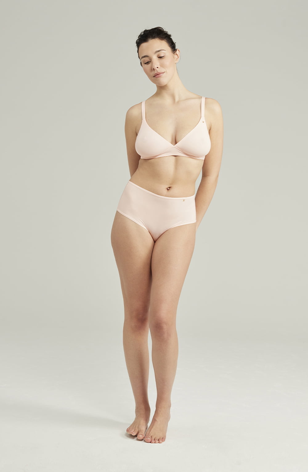 Nudea The Second Skin Stretch Easy Does It Bralette Blush Pink 5 nudea the second skin stretch easy does it bralette blush pink - image 5