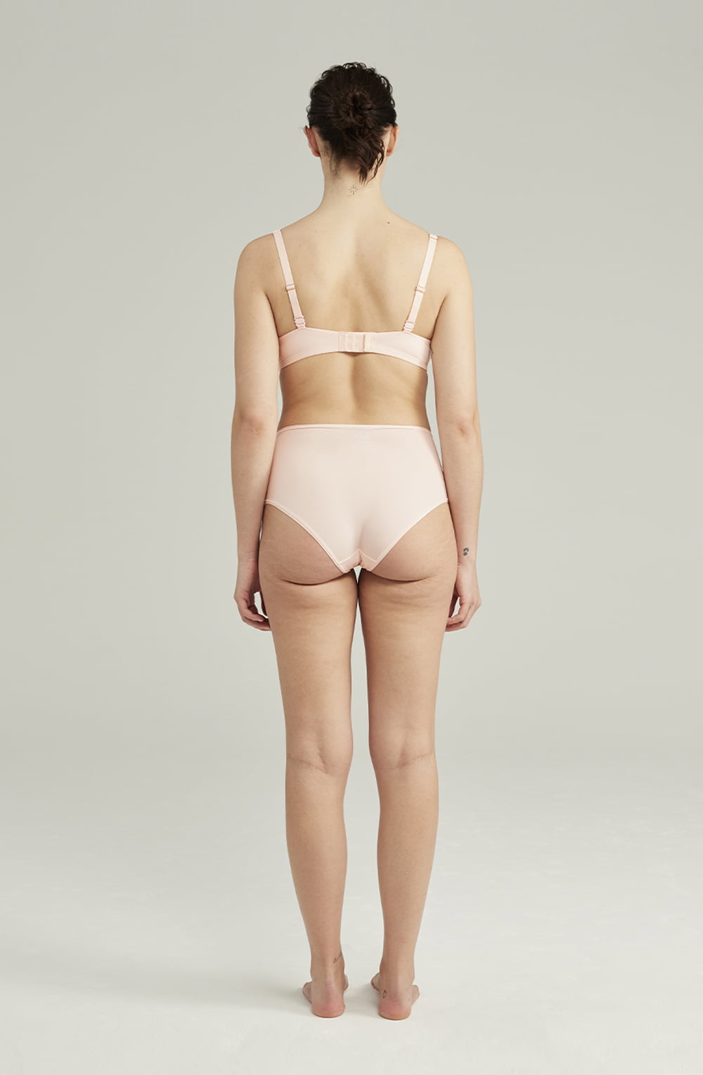 Nudea The Second Skin Stretch High Waist Brief Blush Pink 2 nudea the second skin stretch high waist brief blush pink - image 2