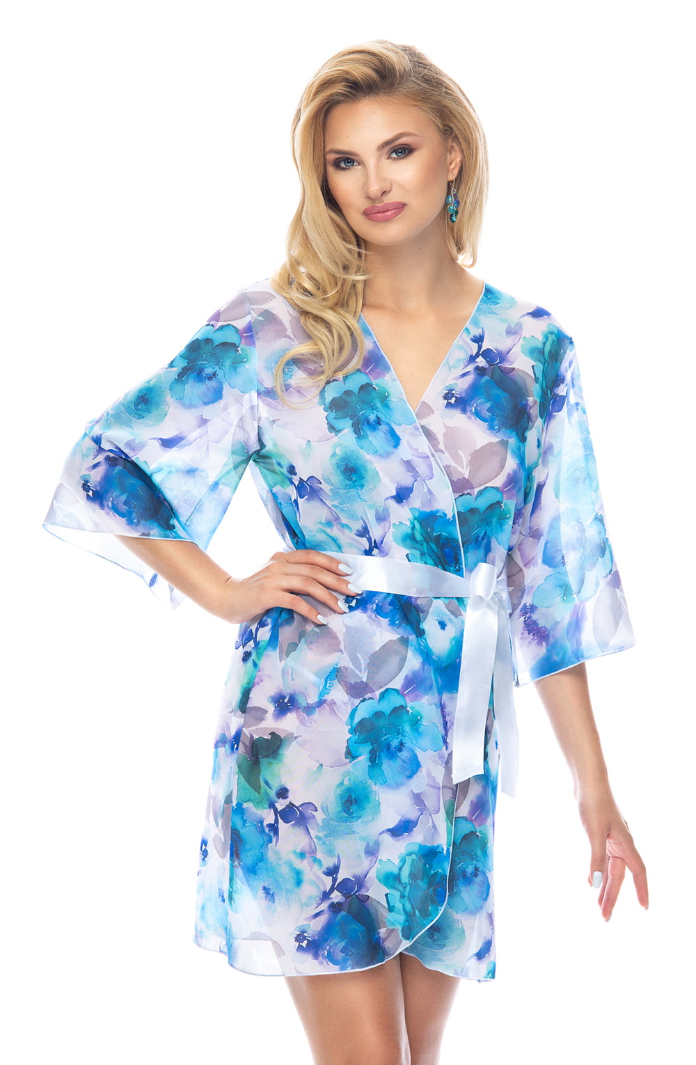 Irall Erotic Kasumi I Dressing Gown Blue 1 irall erotic kasumi i dressing gown blue