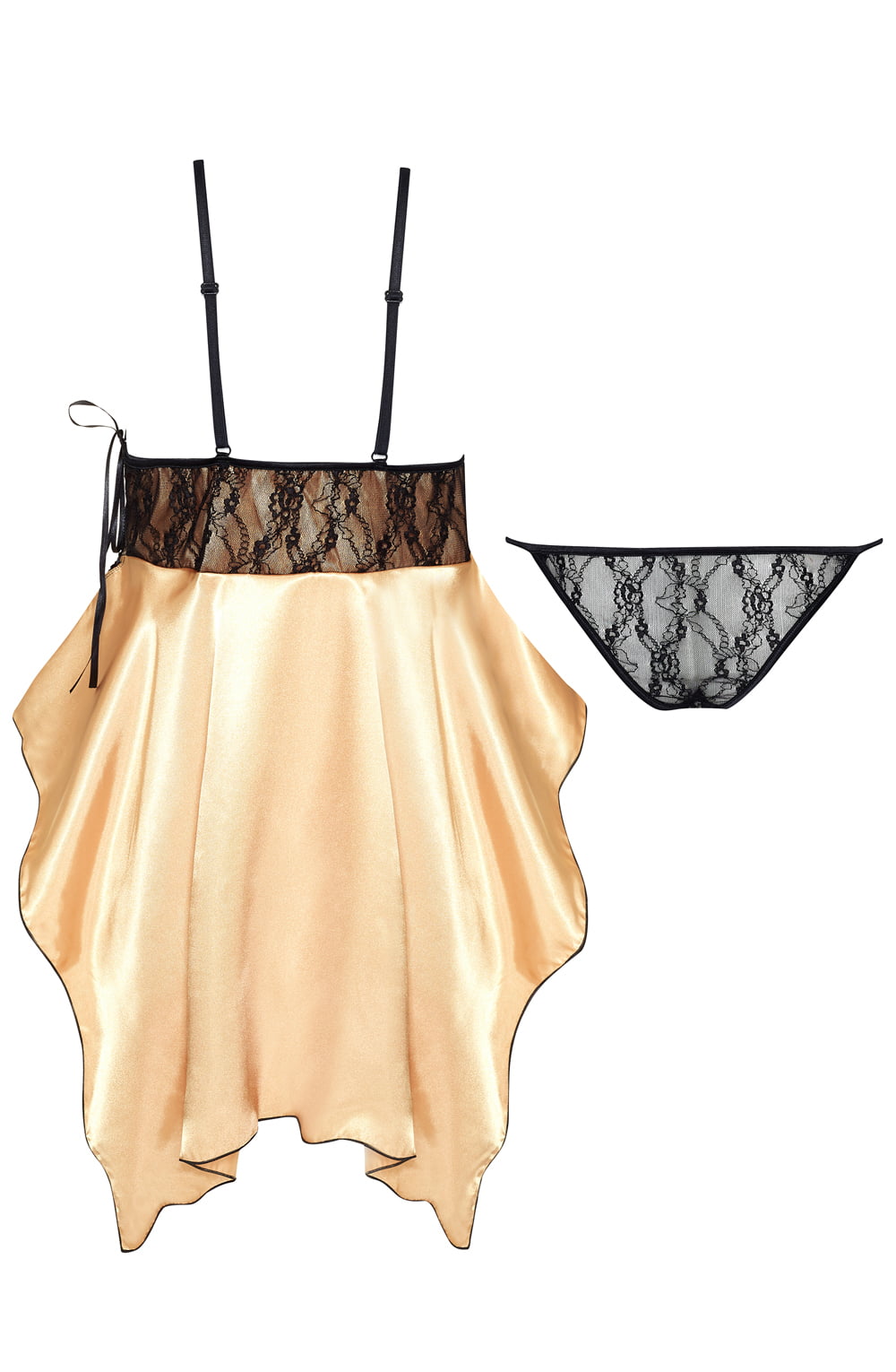 Beauty Night Julieta Chemise Gold 3 beauty night julieta chemise gold - image 3