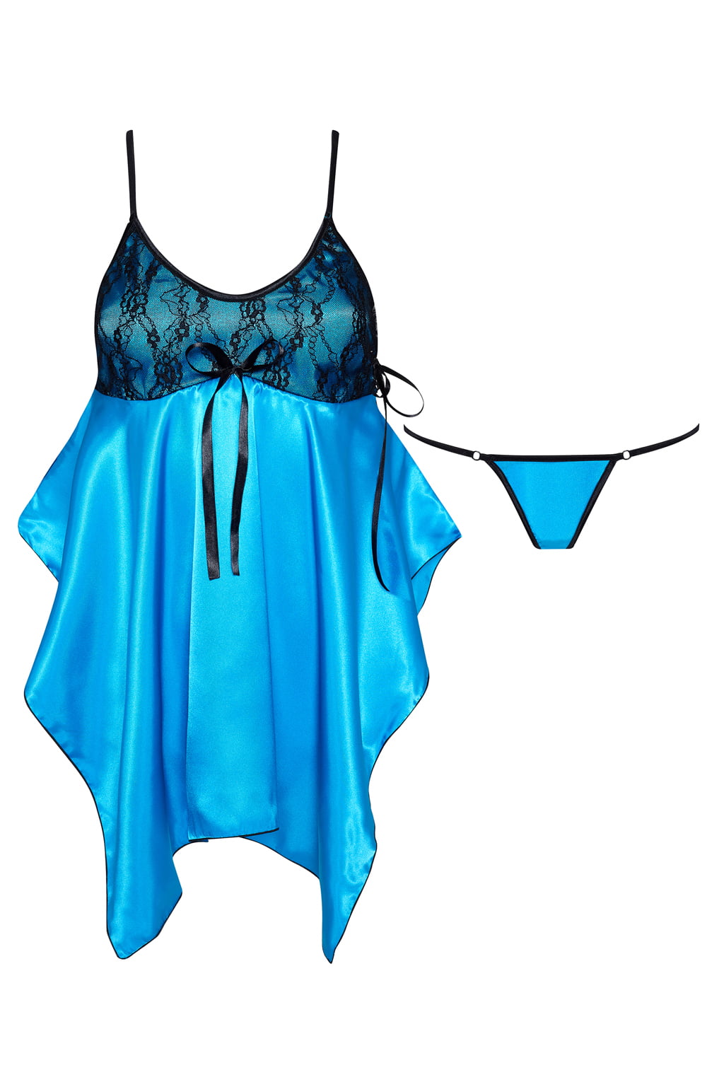 Beauty Night Julieta Chemise Turquoise 2 beauty night julieta chemise turquoise - image 2