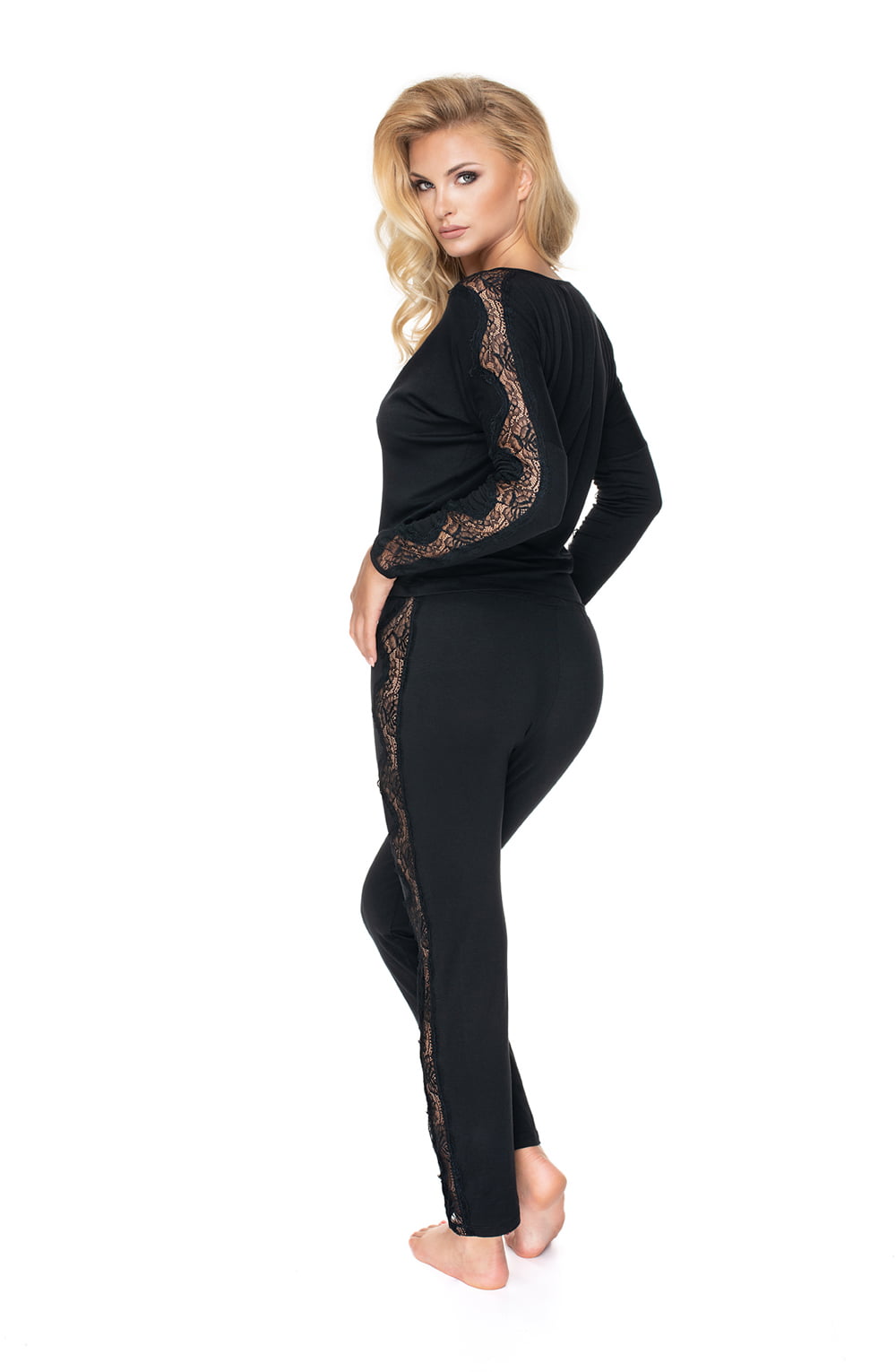 Irall Pandora Black Pyjama 2 irall pandora black pyjama - image 2