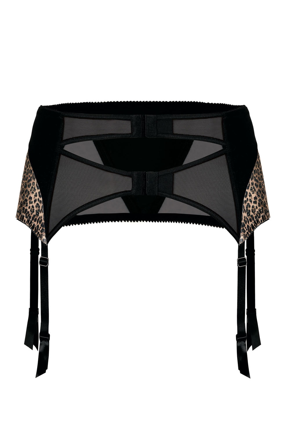 Roza Zoje Suspender Belt Black 4 roza zoje suspender belt black - image 4
