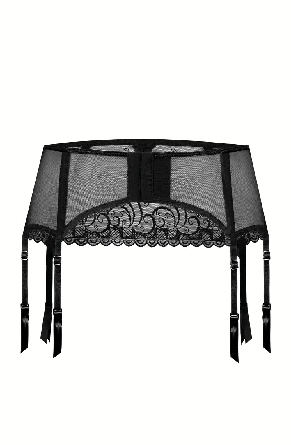 Roza Anuk Suspender Belt Black 4 roza anuk suspender belt black - image 4