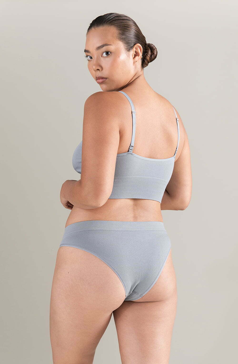 Nudea The Tencel™ Seamless Bralette Storm Grey 4 nudea the tencel™ seamless bralette storm grey - image 4