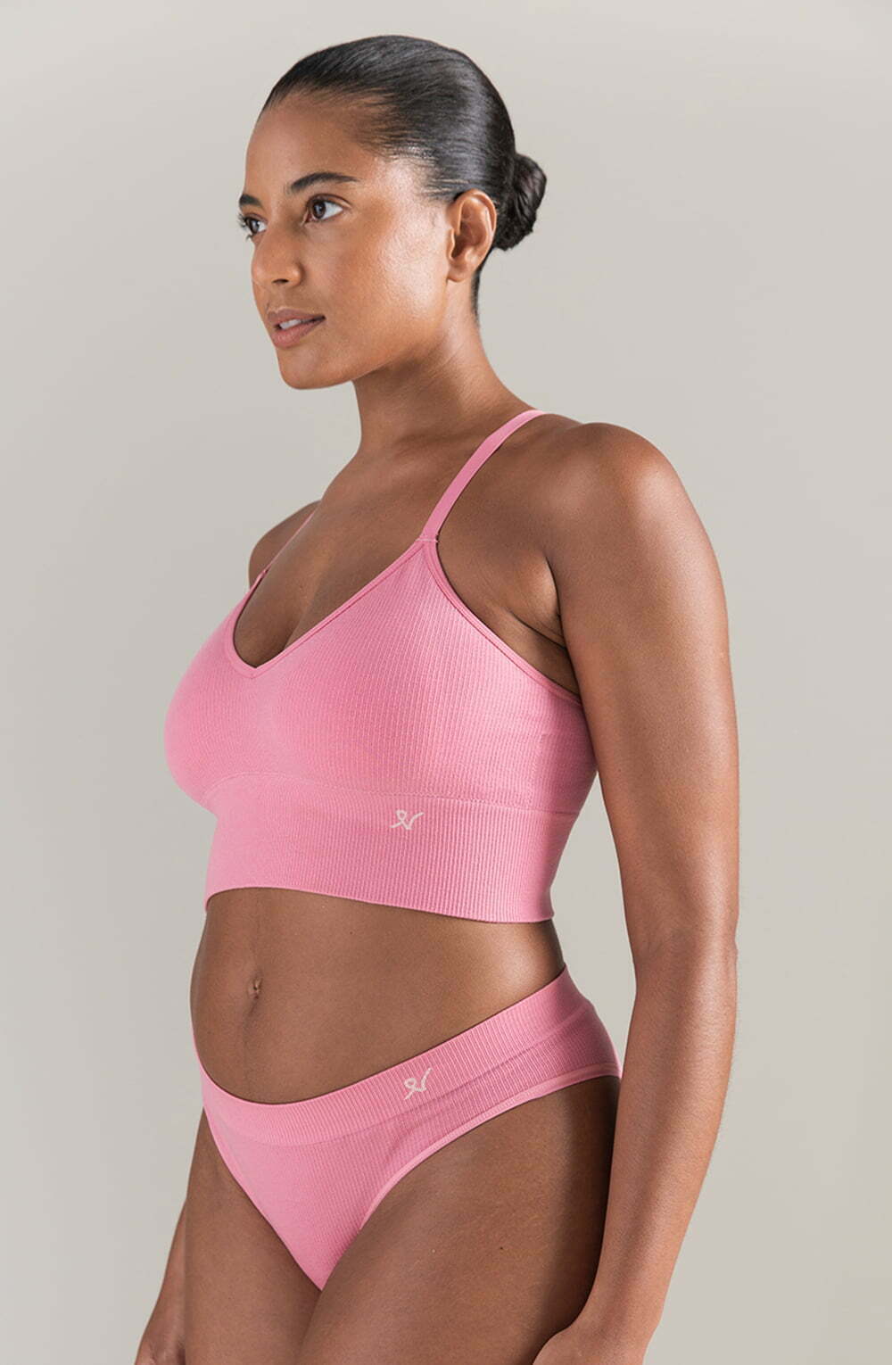Nudea The Tencel™ Seamless Bralette Rose Pink 2 nudea the tencel™ seamless bralette rose pink - image 2