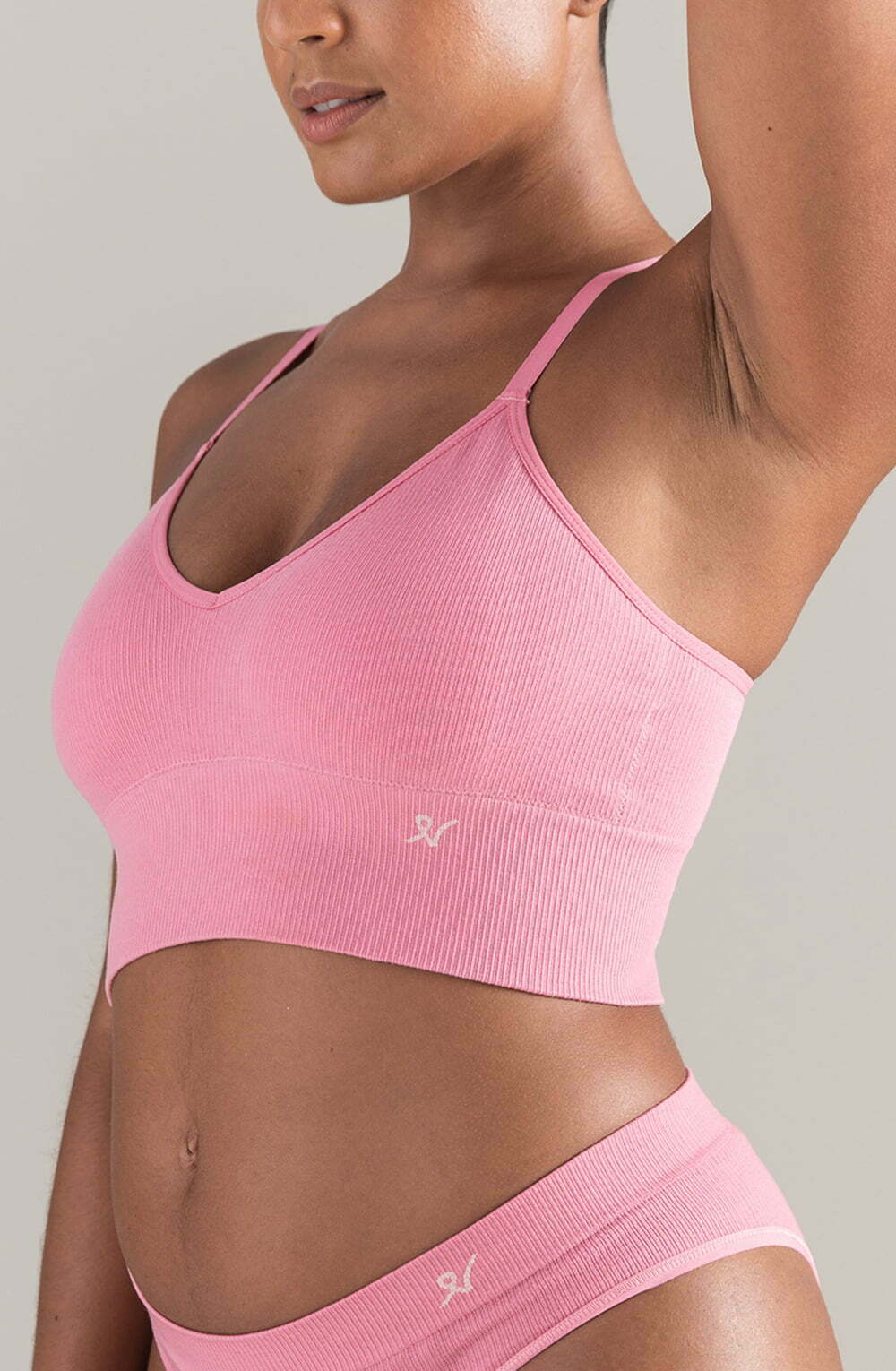 Nudea The Tencel™ Seamless Bralette Rose Pink 3 nudea the tencel™ seamless bralette rose pink - image 3