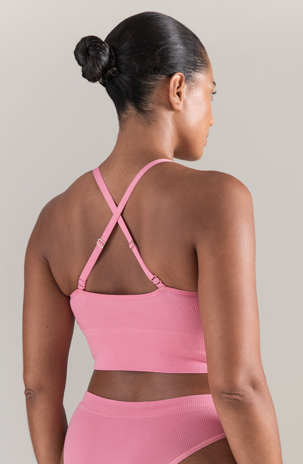 Nudea The Tencel™ Seamless Bralette Rose Pink 5 nudea the tencel™ seamless bralette rose pink - image 5