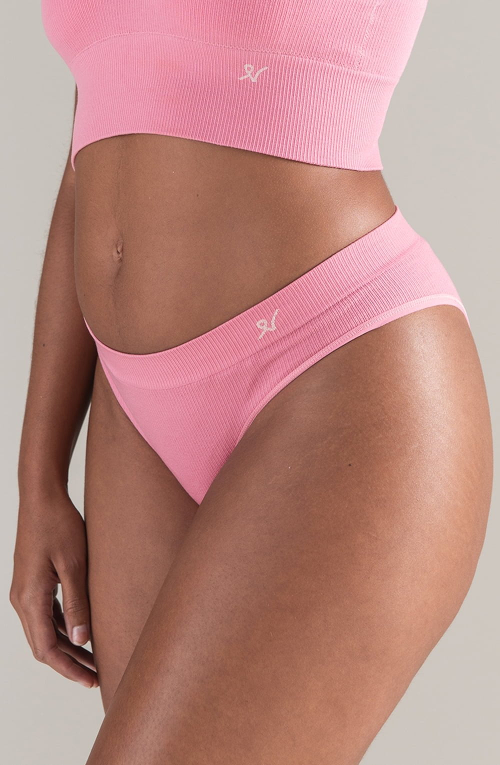 Nudea The Tencel™ High Leg Brief Rose Pink 3 nudea the tencel™ high leg brief rose pink - image 3