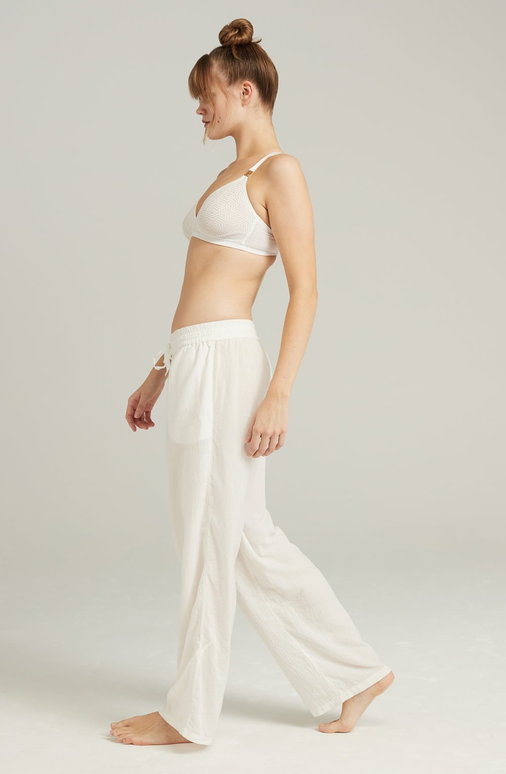 Nudea The Classic Trouser Organic Cotton White 1 nudea the classic trouser organic cotton white