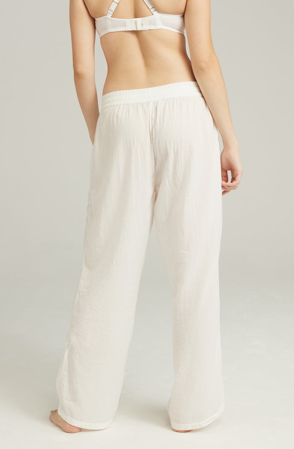 Nudea The Classic Trouser Organic Cotton White 4 nudea the classic trouser organic cotton white - image 4