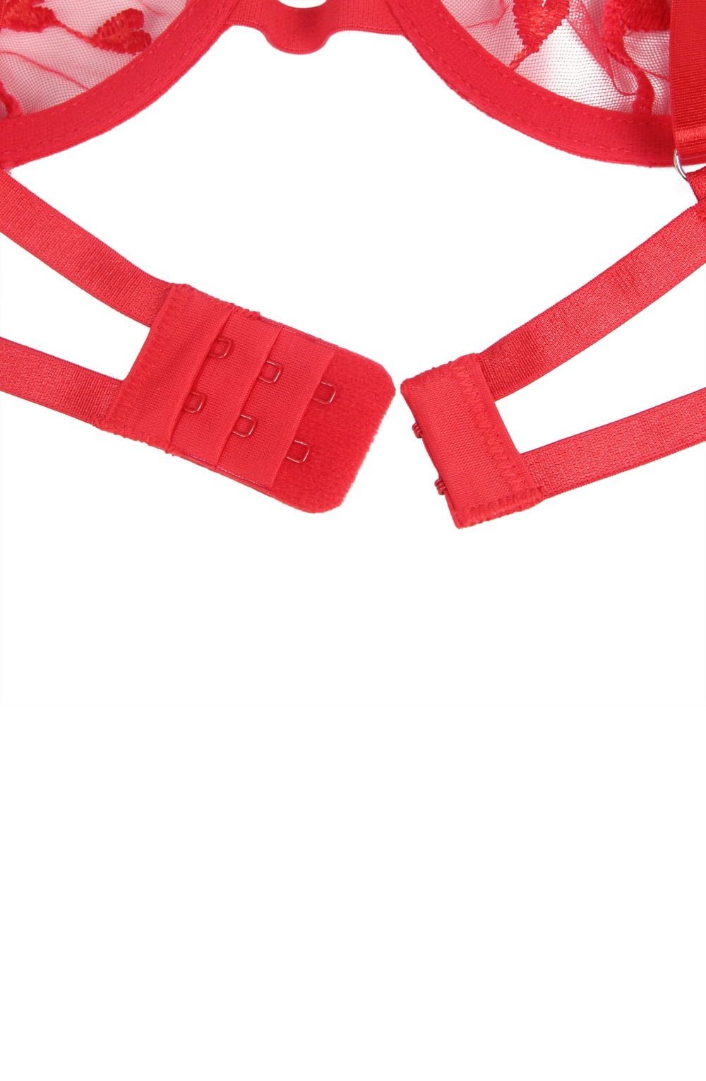 Yesx Yx845Q Red Bra Set 3 yesx yx845q red bra set - image 3