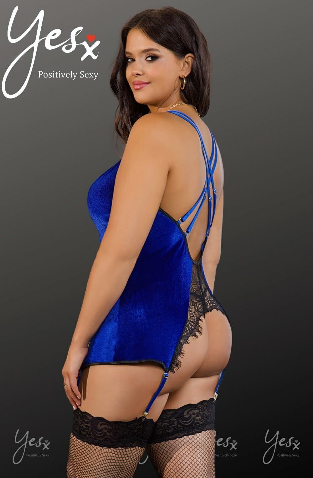 Yesx Yx847 Gartered Babydoll 14 yesx yx847 gartered babydoll - image 14