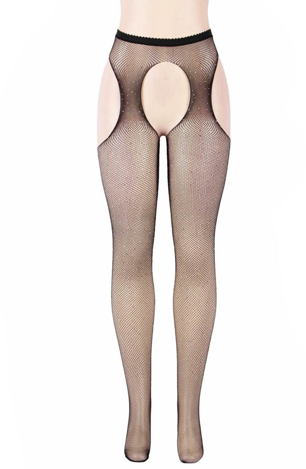 Yesx Yx850 Sparkly Fishnet Black 4 yesx yx850 sparkly fishnet black - image 4