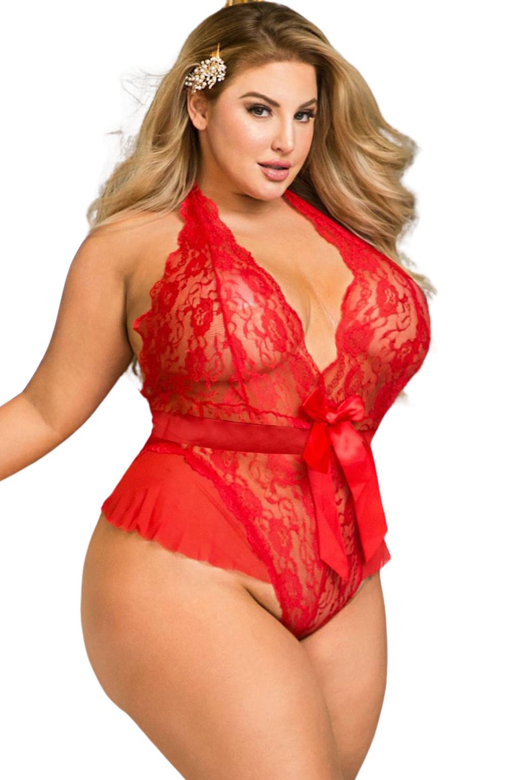 Yesx Yx856Q Hot Red Teddy 5 yesx yx856q hot red teddy - image 5