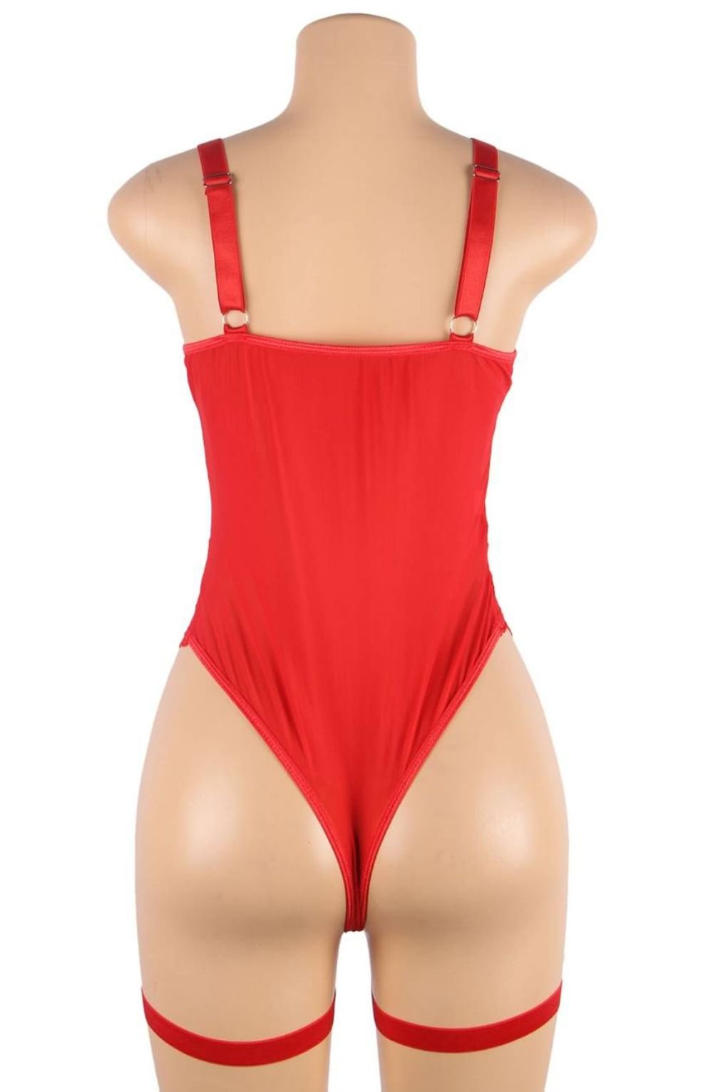 Yesx Yx858 Red Bodysuit 5 yesx yx858 red bodysuit - image 5