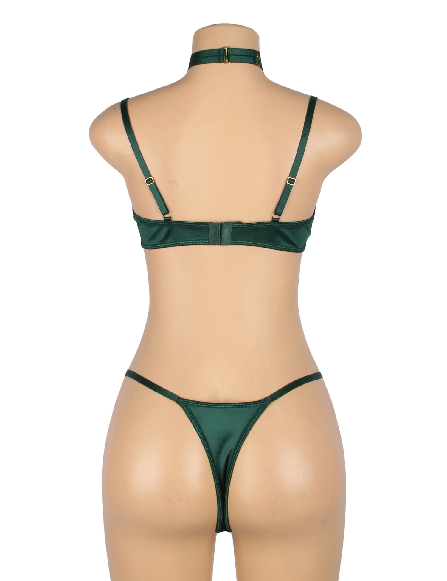 Yesx Yx873 Hollow Cut Halter Bra Set 6 yesx yx873 hollow cut halter bra set - image 6