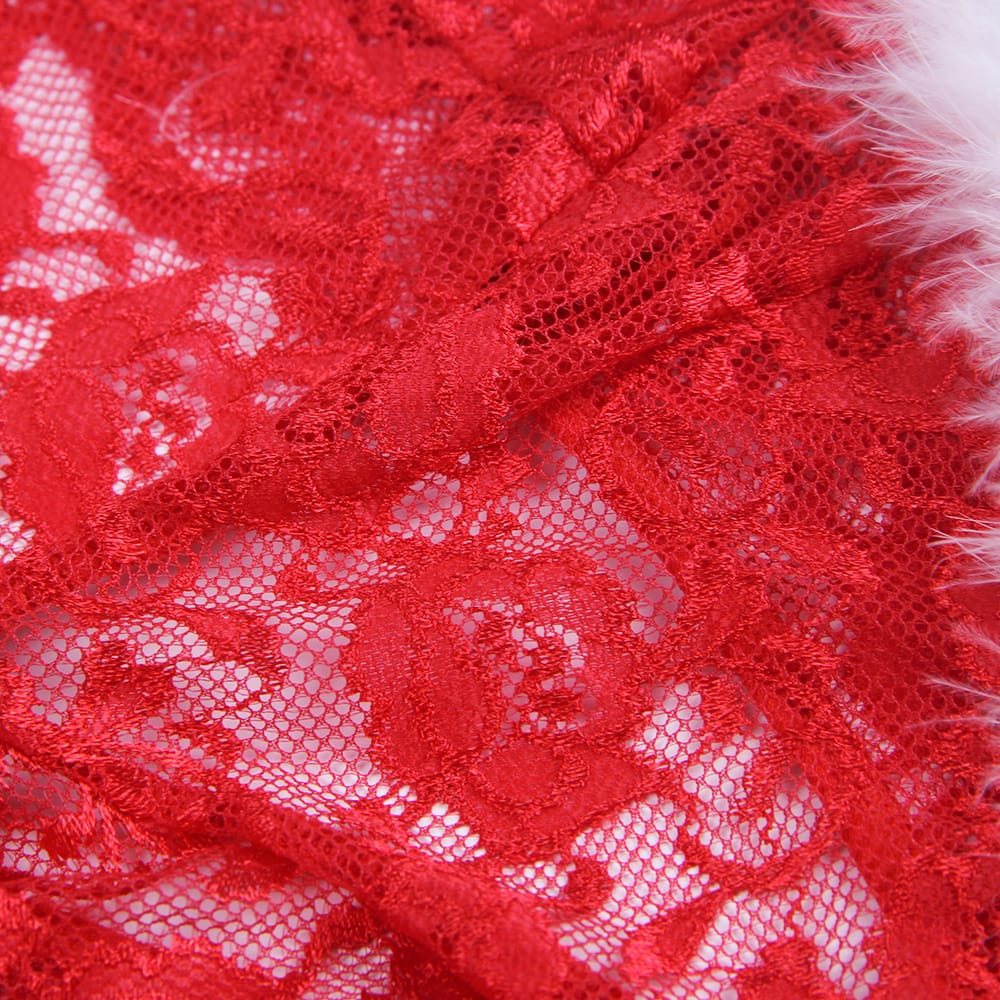 Yesx Yx874Q Christmas Sexy Halter Neck Teddy Up To 4Xl 7 yesx yx874q christmas sexy halter neck teddy up to 4xl - image 7