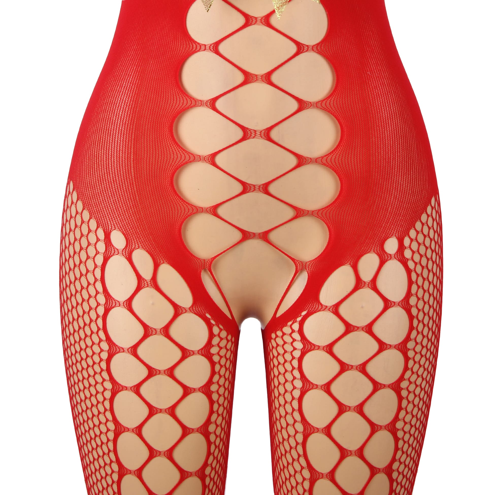 Yesx Yx876 Christmas Fluffy Bodystocking 12 yesx yx876 christmas fluffy bodystocking - image 12
