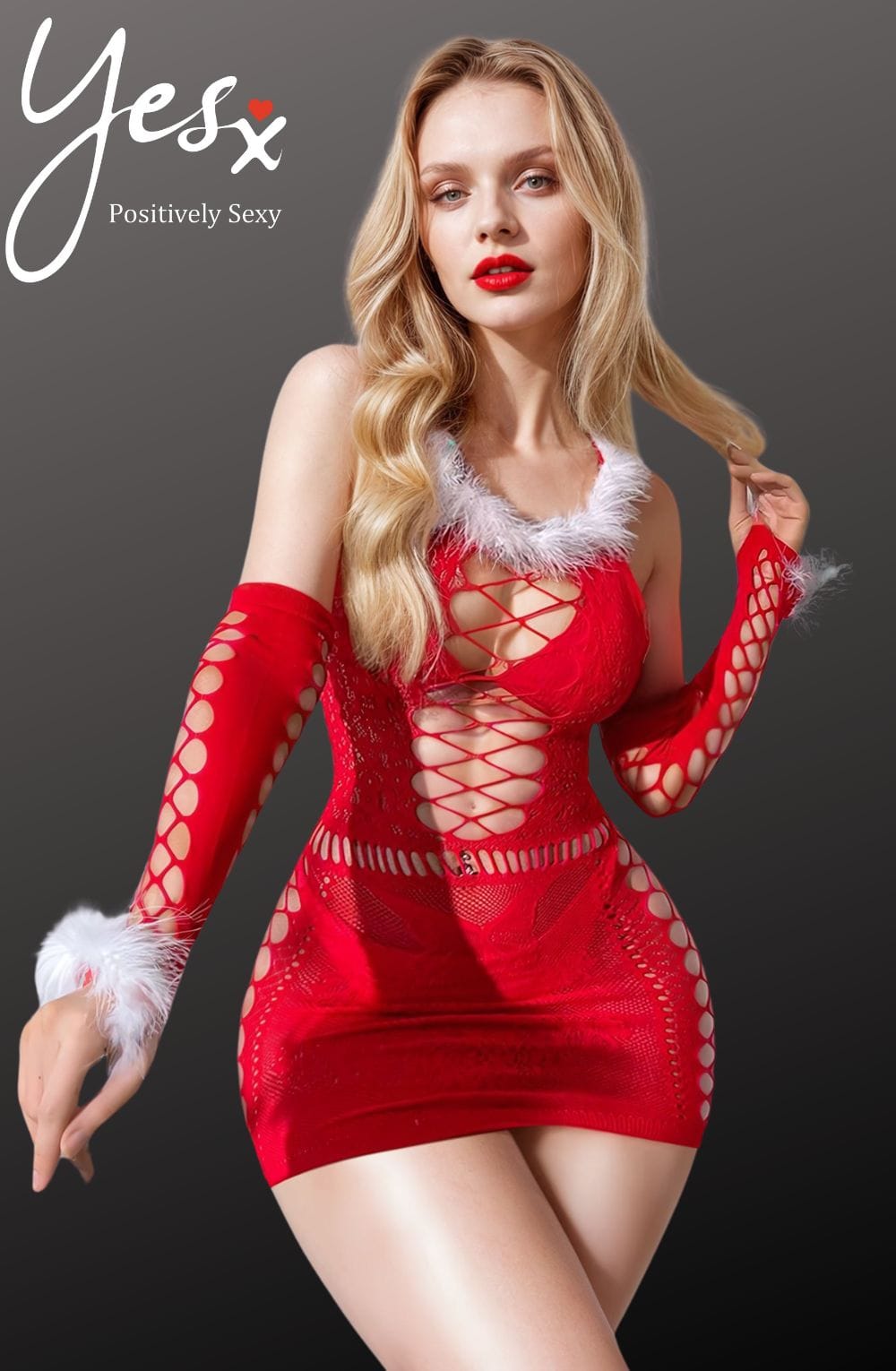 Yesx Yx877 Christmas Sexy Bodystocking Dress 5 yesx yx877 christmas sexy bodystocking dress - image 5
