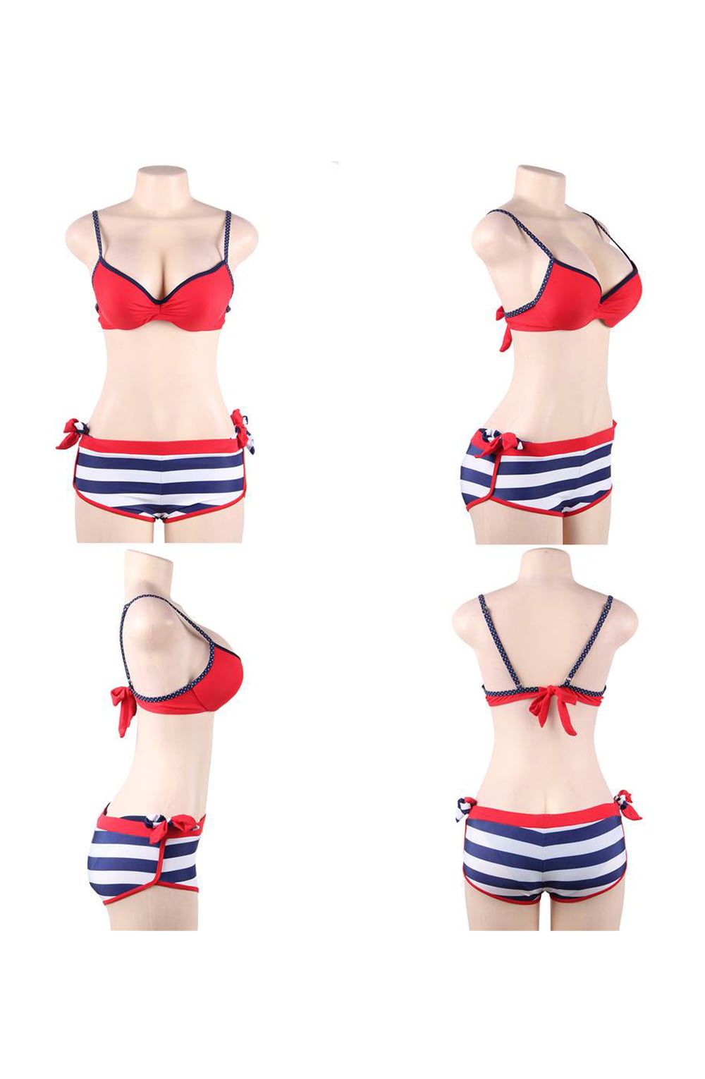 Yesx Yx964 Bikini 3 Piece Set Red 8 yesx yx964 bikini 3 piece set red - image 8