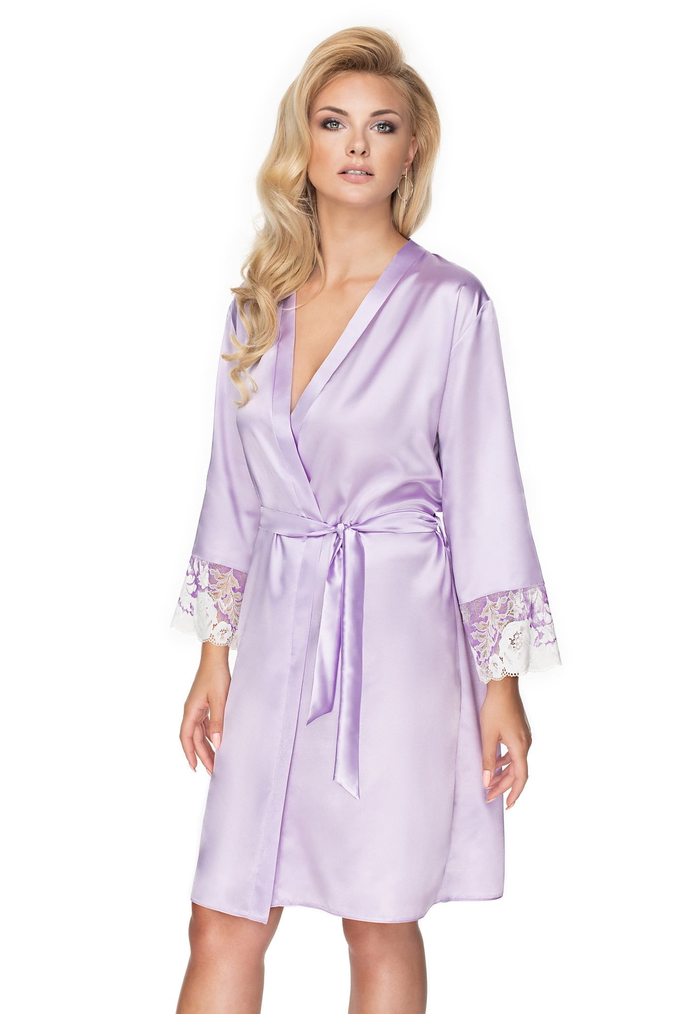 Irall Andromeda Dressing Gown Lavender 5 irall andromeda dressing gown lavender - image 5
