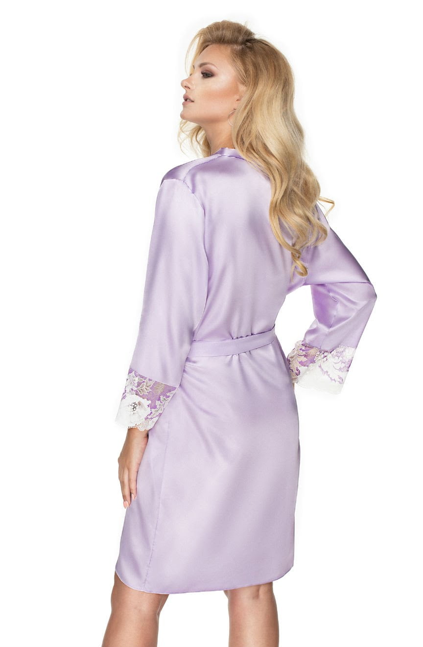 Irall Andromeda Dressing Gown Lavender 2 irall andromeda dressing gown lavender - image 2